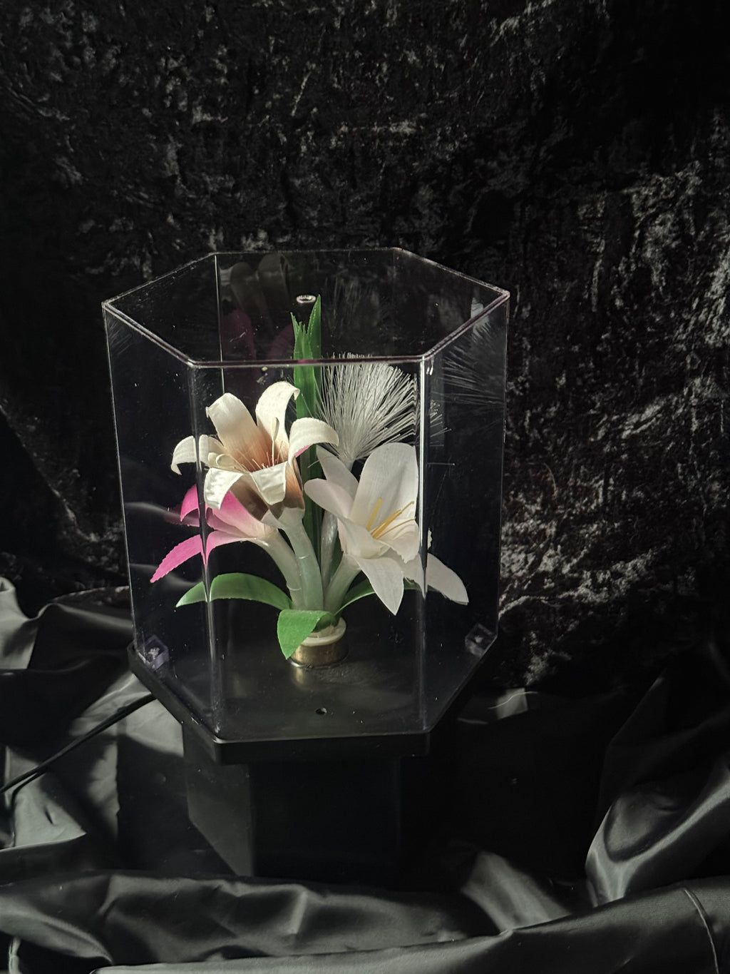 Fiber Optic Flower Lamp